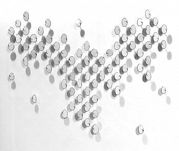 Carolina Sardi -&nbsp;Whites (Sold) 57 x 72 x 2 in.