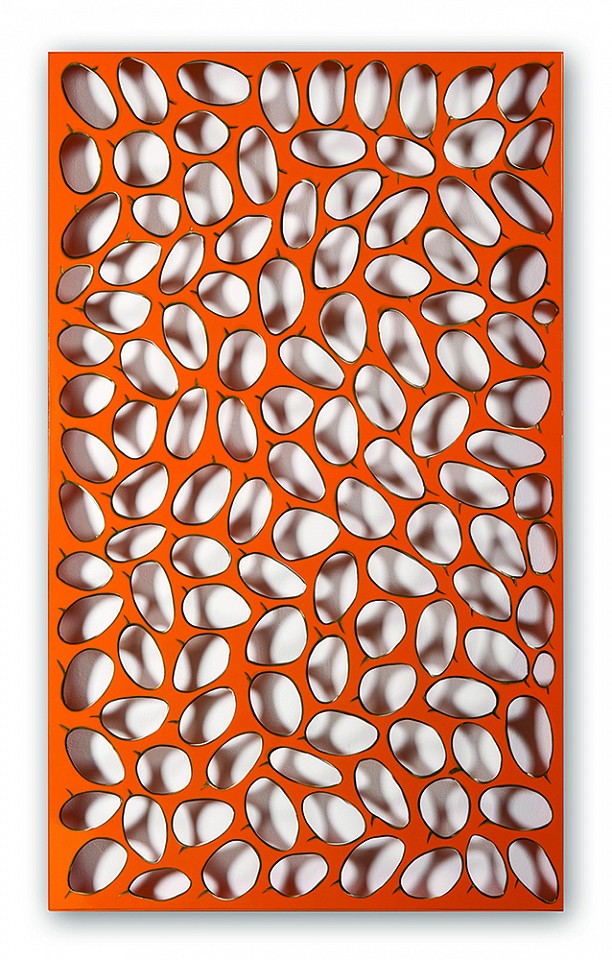 Carolina Sardi, Orange Nest (Sold)
Painted Steel, 60 x 36 x 2 in.