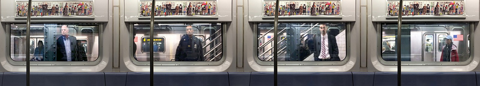 Marc Harrold, Underground 13-3
Lightbox, 13 x 64 in.