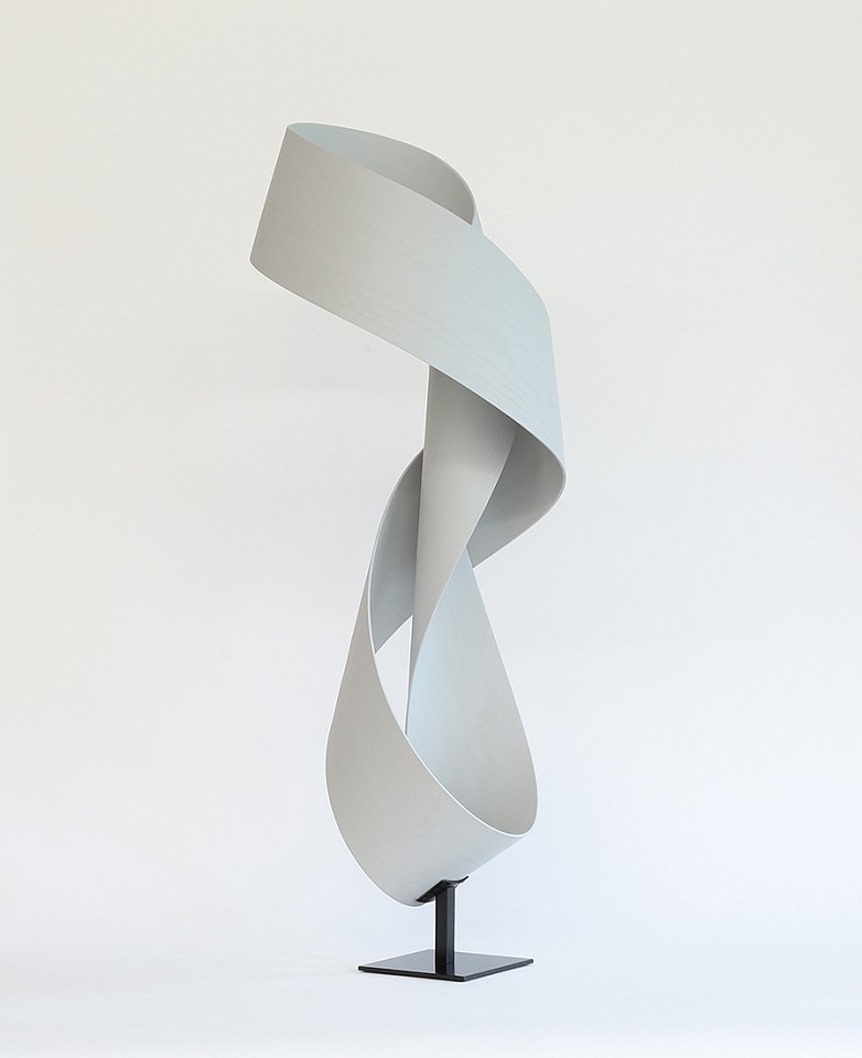 Jeremy Holmes, Sinuous 44 (Sold)
Stained White Ash on metal base, 44 x 17 x 16 in.