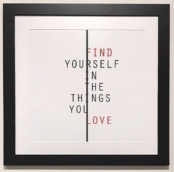 David McCauley - Find Yourself 24 x 24 in. image size