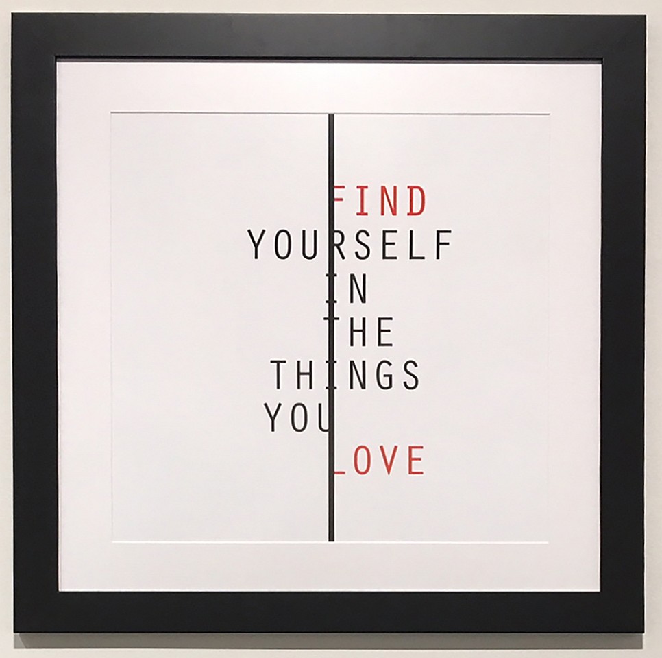 David McCauley, Find Yourself
Archival pigment print, 24 x 24 in. image size