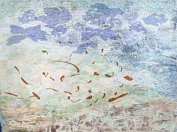 Laura Fayer - Luminous Mind (Sold) 54 x 72 in.