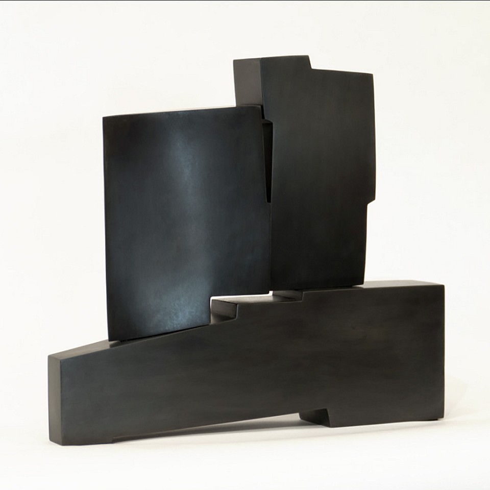 Pascal Pierme Sculpture, Petite Aclair 5  (Black patina)
Steel, 14 x 16 x 3 in.