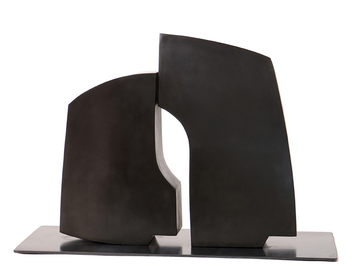 Pascal Pierme Sculpture, Confidence (Black Patina)
Steel, 16 1/2 x 24 x 10 in. or 24 x 36 x 12 in.