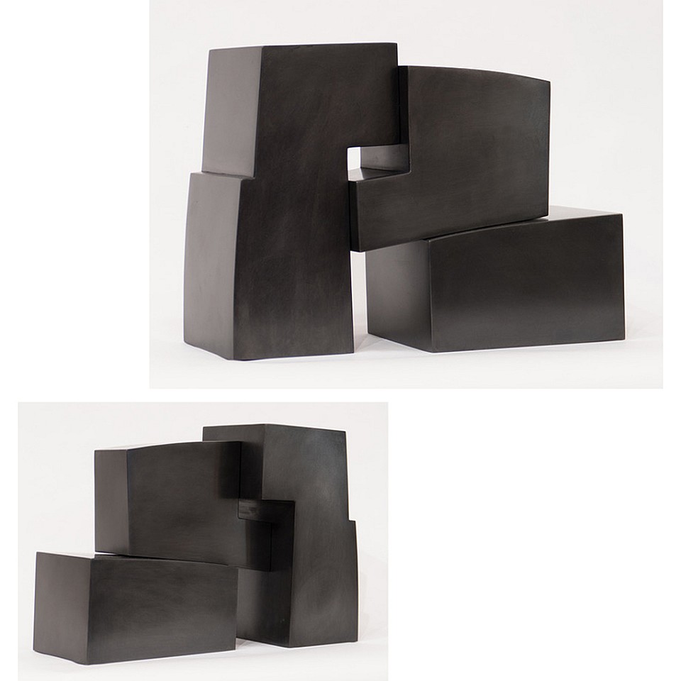 Pascal Pierme Sculpture, Petite en Trois Temps (Black Patina)
Steel, 12 1/2 x 18 x 6 1/2 in.