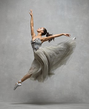 Ken Browar & Deborah Ory - Misty Copeland 50x42" on aluminum / 24x20" on paper