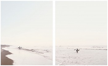 Jonathan Smith - Surfers-Morning Light (Santa Monica) 40x64",  50x80", 70x114"