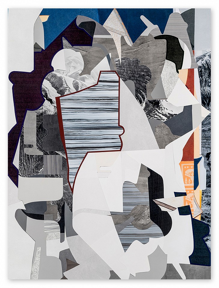 Aaron Wexler, Patch No. 1
Mixed media on panel, 40 x 30 in.