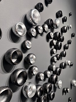 Lucrecia Waggoner - Of the Dark and the Light Within (Sold) dimensions variable (60x60" as shown)