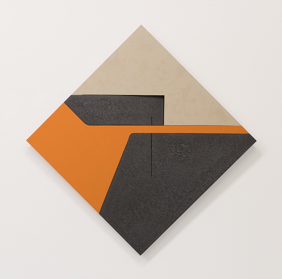 Pascal Pierme, Orange on Me
Mixed media on panel, 31 x 31 in.