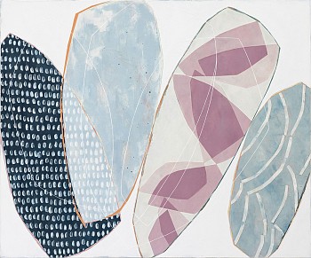 Karine Leger - On a Windy Day II (Sold) 40 x 48 in.