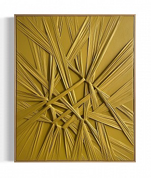 Niina Kratz -&nbsp;Wrap Me In Your Warm Embrace (Sold) 40 3/8 x 33 inches framed