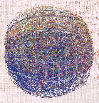 Henry Mandell - Super Unknown 35Q 54 x 52 in.