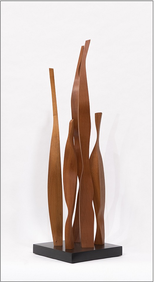 Pascal Pierme, Vers les Nuages 4 (Sold)
Mahogany, 40 1/4 x 12 x 12 in.