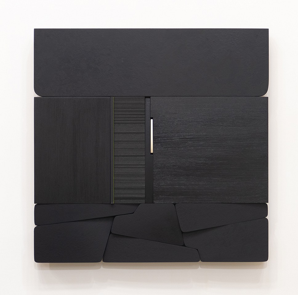 Pascal Pierme, Black on Me 3 (Sold)
Mixed media, 24 x 24 x 3 in.
