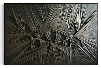 Niina Kratz -&nbsp;Bound by the Night (Sold) 48 3/8 x 72 1/8 in framed