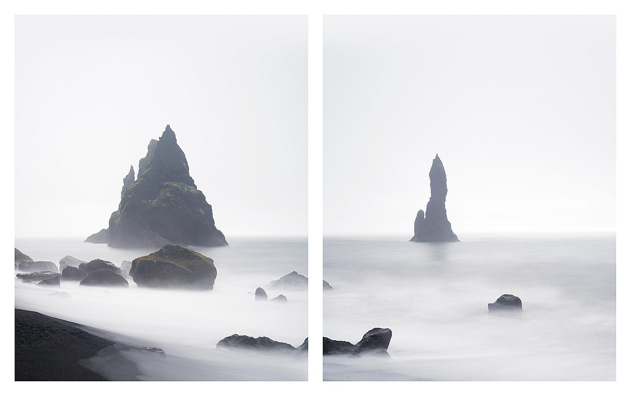 Jonathan Smith, Reynisdrangar, Vik (diptych)
Chromogenic print, 30x48", 40x64" 50x80"