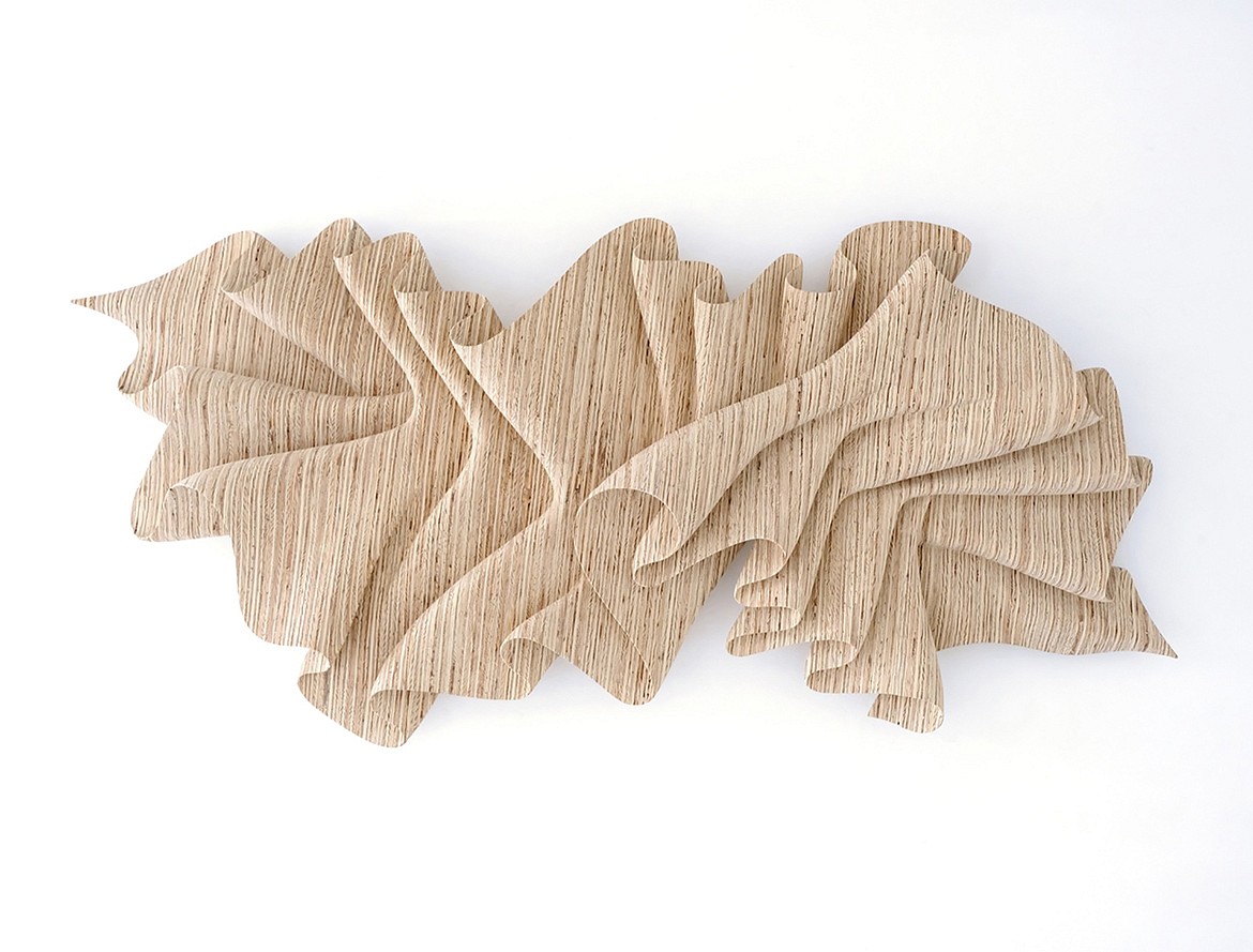 Daniel Mirchev, Cashmere Classic (Sold)
Layered plywood, 39 x 79 x 8 in.