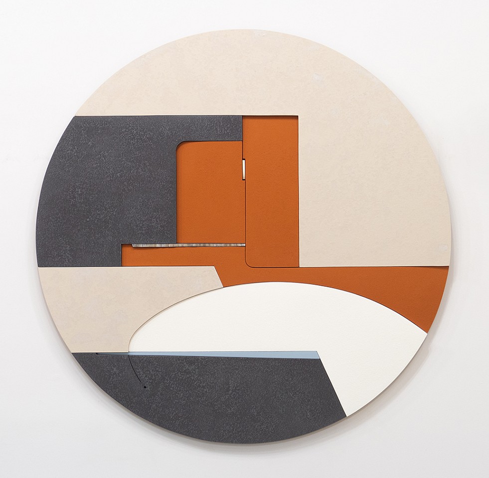 Pascal Pierme, Hyle Symbol 1
Mixed media, 42 3/4" in diameter
