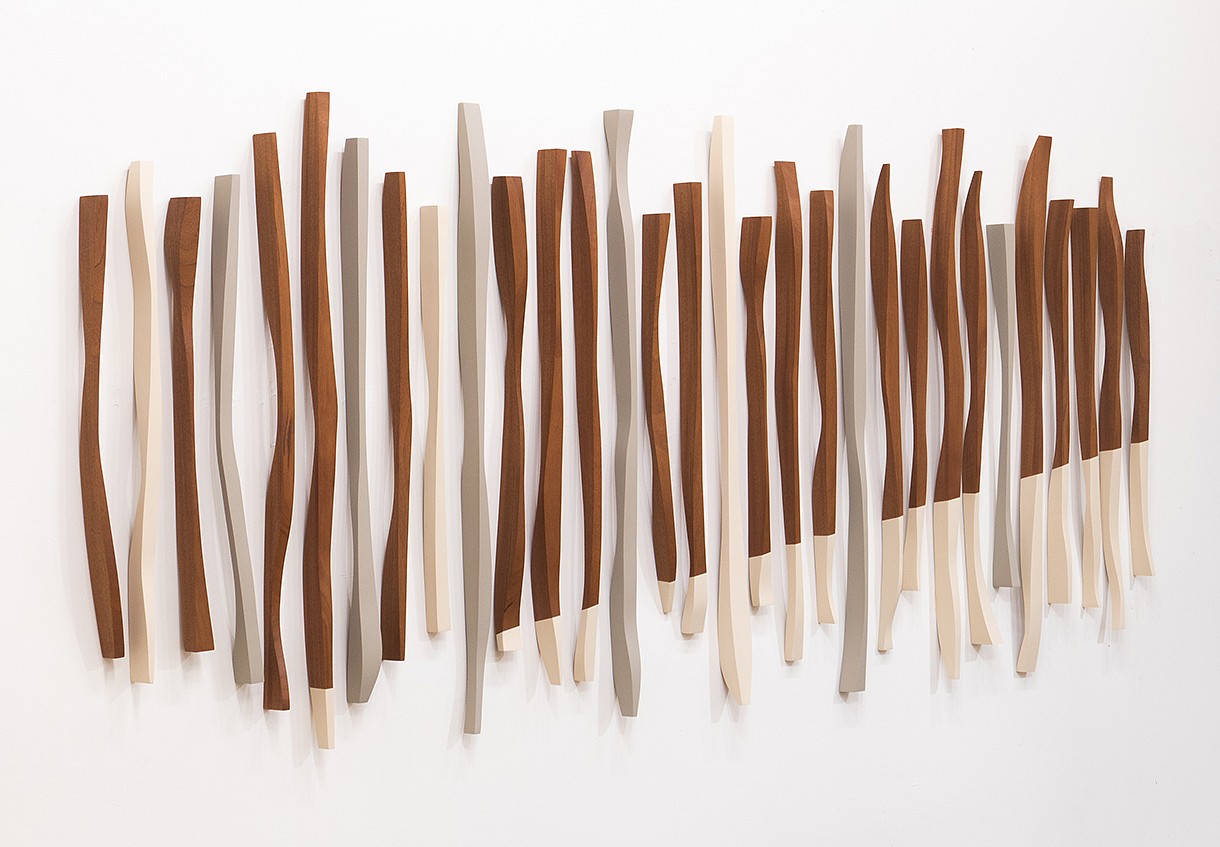 Pascal Pierme, Origines Aube 6 (Sold)
Mahogany, 40 x 91 3/8 in.