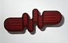 Jenna Krypell Red mini oscillate 15x34