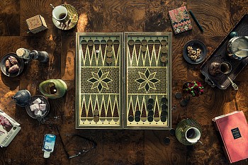 Christos Palios - Backgammon, Dates & Rose Lokums edition offered in 4 sizes