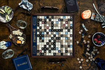 Christos Palios - Scrabble, Cheddar & Strawberries edition offered in 4 sizes