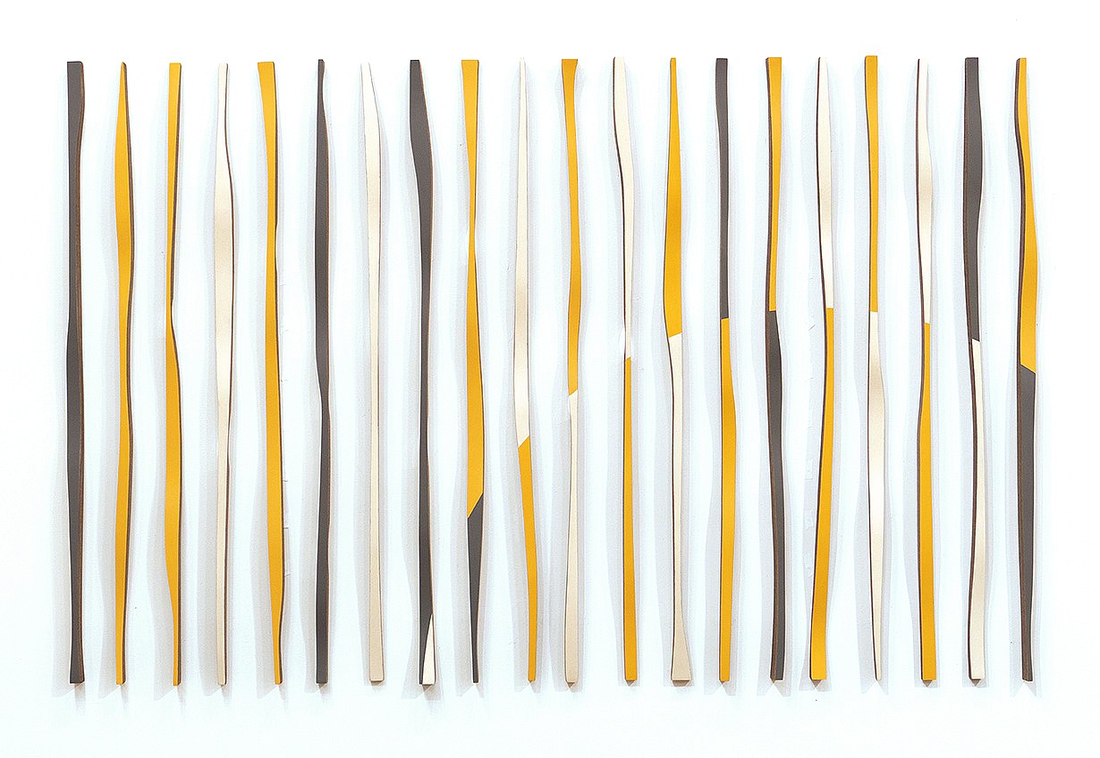 Pascal Pierme, Origines Illusion I
Mahogany, 38 x 58 in.