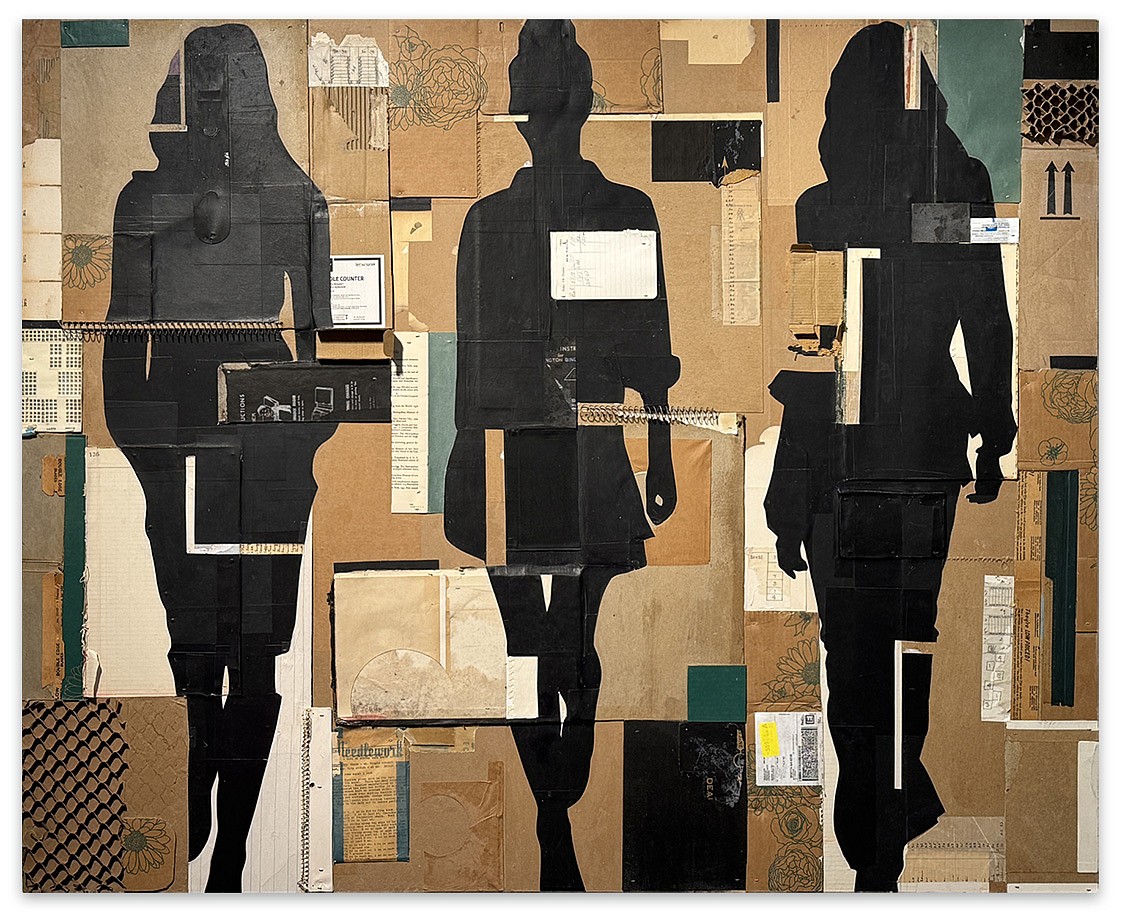 Jane Maxwell, In the Raw
Mixed media on panel, 48 x 60 in.