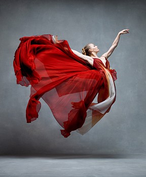 Ken Browar & Deborah Ory - Charlotte Landreau (Martha Graham Dance Company) 52 x 40 in.