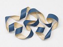 Jeremy Holmes, Untitled (Blue - horizontal)
Painted white ash