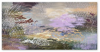 Laura Fayer -&nbsp;Radiant Wandering 36 x 72 in.