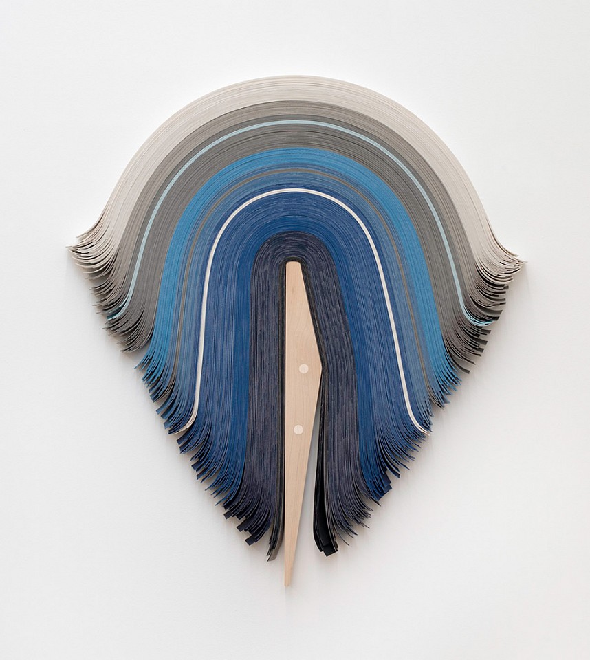 Derrick Velasquez, Untitled 519
Vinyl and maple, 26 x 24 x 1 in.