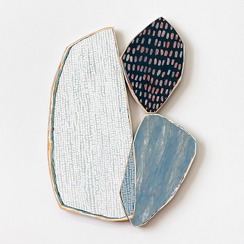 Karine Leger -&nbsp;Ruisseau de Montagne 39 x 28 in.