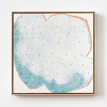 Work:&nbsp;Vue du Ciel No. 4 25 1/4 x 25 1/4 in. framed
