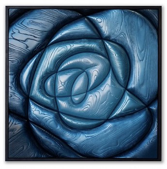 Nuge -&nbsp;Spin Cycle 42 x 42 in. framed