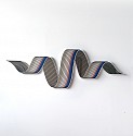 Jenna Krypell, Wings
bronze mirror, paint and resin on wood