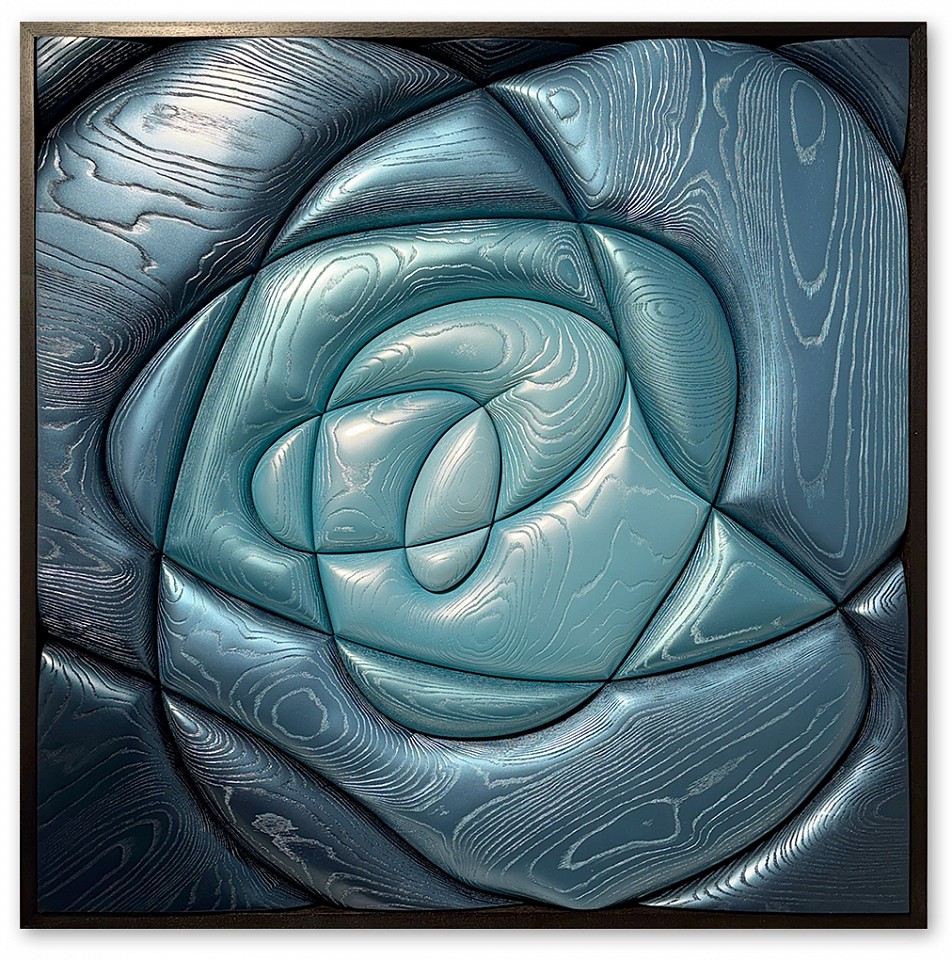 Nuge, Spin Cycle (Sold)
Ash wood and urethane paint, 42 x 42 in. framed