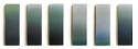 Lindsy Halleckson, Leaf Portraits No. 1, 12, 13, 18, 22, 23
Acrylic on canvas